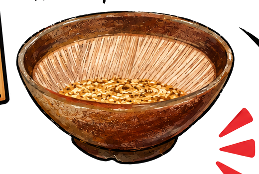 Sesame bowl ready for Victory Sauce